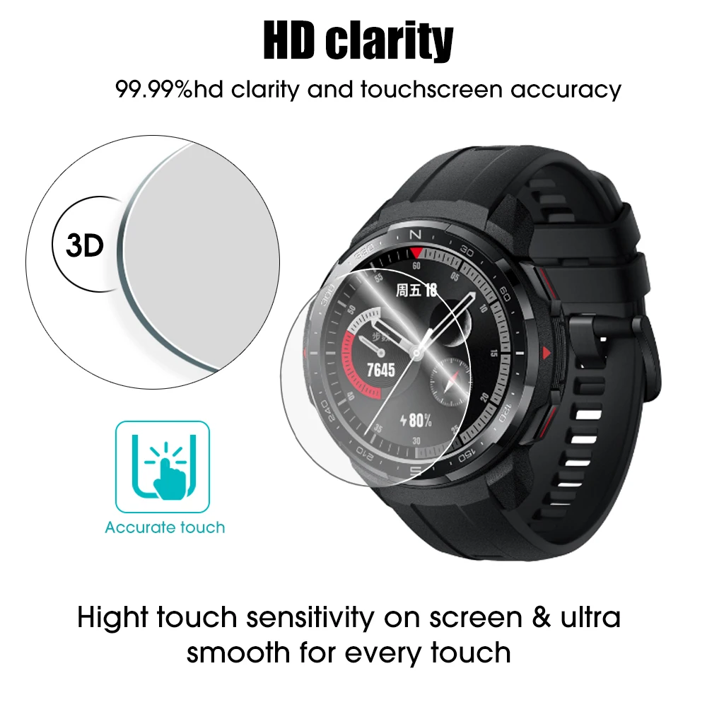 Premium Tempered Glass Screen Protector Film - 9H Clear Protective Shield