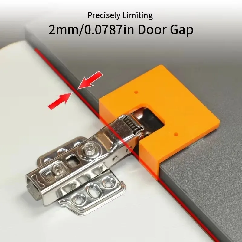 Magnetic Hinge Positioning Plates for Quick and Easy Door Installation