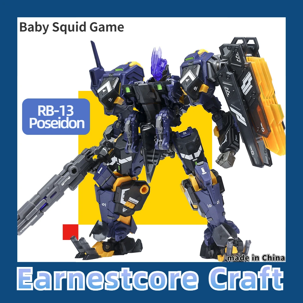 

Earnestcore Craft PROTEUS RB-13 Robot Build POSEIDON Domestic Mecha Finished Toys China-made