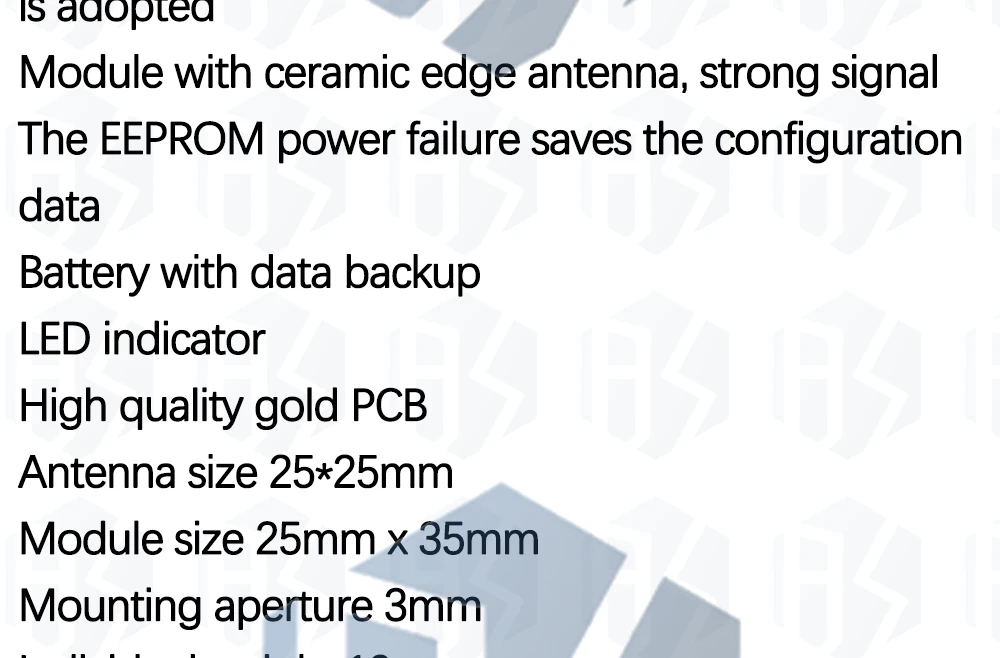 EGBO GY-GPSV3 NEO-M8N NEO-6M NEO-M9N NEO-M7N GPS-Modul für APM MWC Flugsteuerung PX4 Pixhawk V2.4.5 APM2.56 APM 1.65 -3.6V – Detail 3