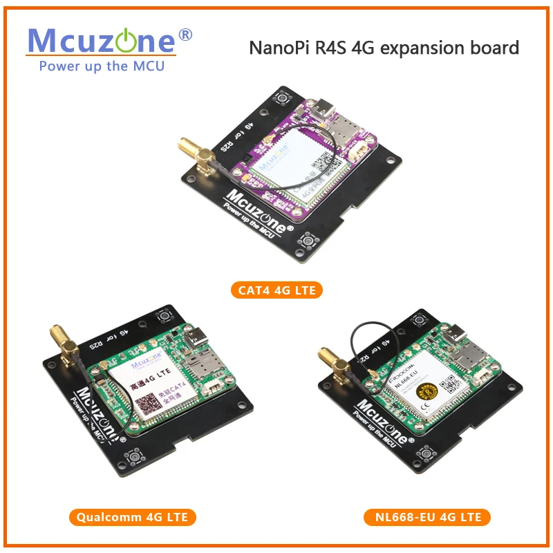 NanoPi R4S 4G LTE Ȯ , NL668-EU CAT4 4 4G ̹- openwrt  , ZTE CAT 4G-EU