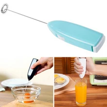 Electric Egg Beater Milk Frother Hand Mixer Stainless Steel Coffee Whipping Hand Milk Frother Stirrer Practical Kitchen Gadgets