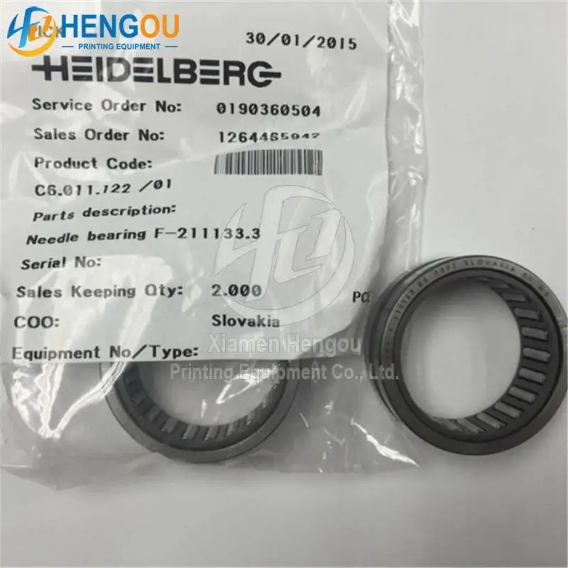 

1Pc C6.011.122 Needle Bearing F-211133 0095 W251 For Heidelberg SM102 CD102 Gripper Bar Gripper Operating Shaft Cpl Machine Part