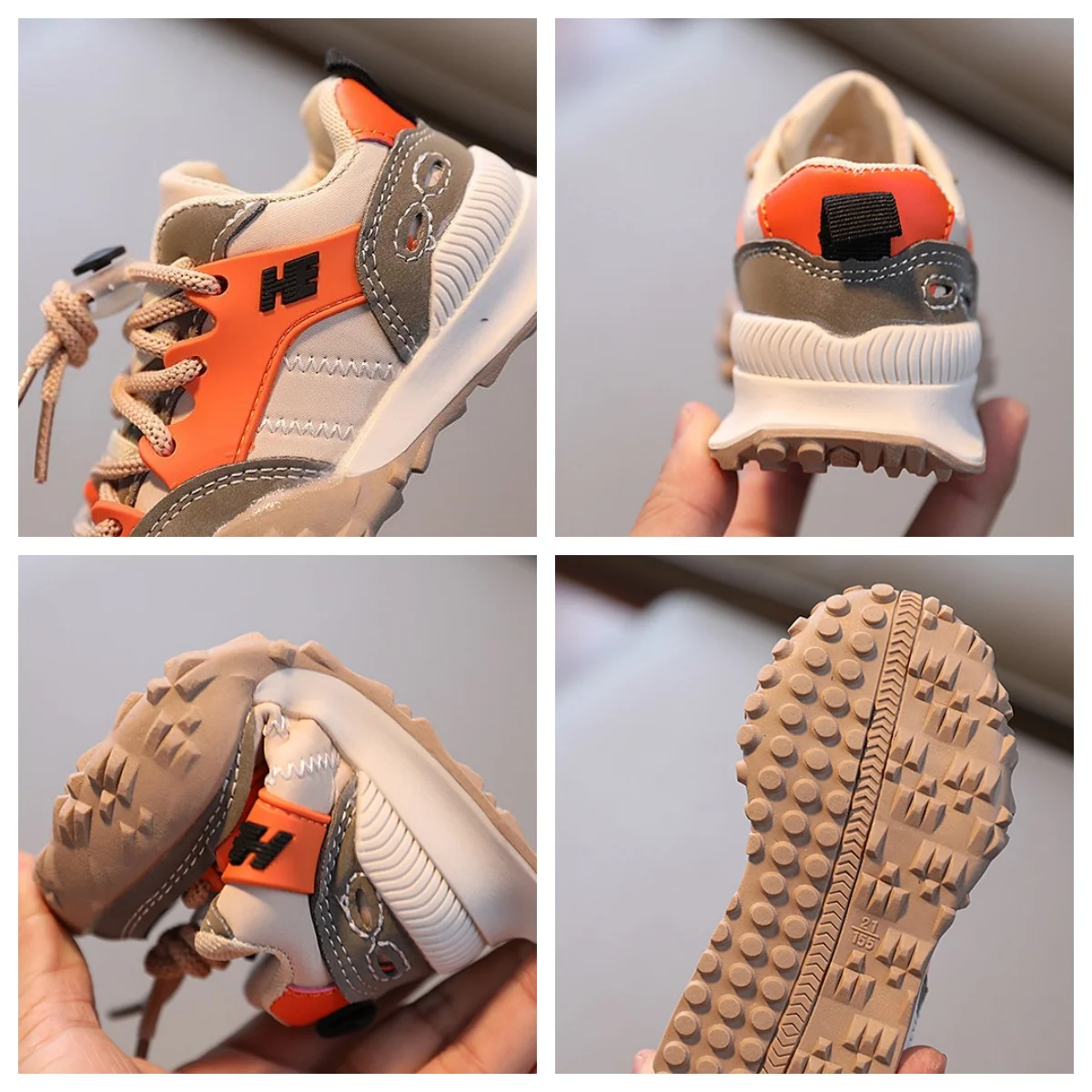 Spring Autumn Kids Sports Shoes Children Casual Shoes Boys Girls Mesh Breathable Outdoor Shoes Children Running Sneakers 21-36 6