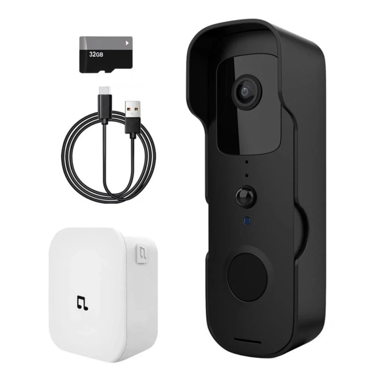 home-smart-doorbell-alarm-security-2-way-audio-wide-angle-app-control-intercom-1080p-fhd-video-motion-detection-wireless-wifi