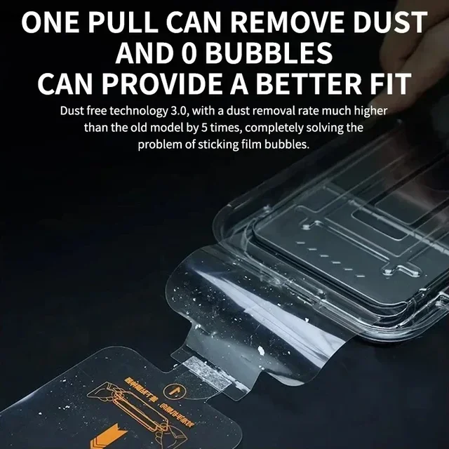 Oleophobic Coating Dust Free Easy Installation Screen Protector For iPhone 14 11 13 12 15 Pro Max Mini XS X XR 15 16 Plus Glass 3