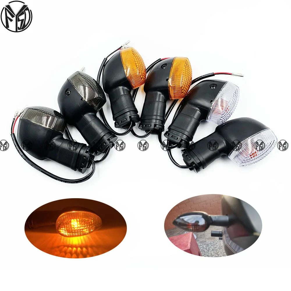 Turn signals Blinker motorcycles For YAMAHA YZF R1 R6 R125 R25 R3 FZ 6N ...