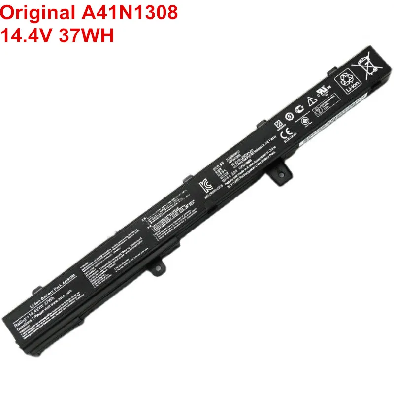 

14.4V 37WH 4Cell New Original A41N1308 Laptop Battery For ASUS X451 X551 X451C X451CA X551C X551CA X551M X551MA A31N1319