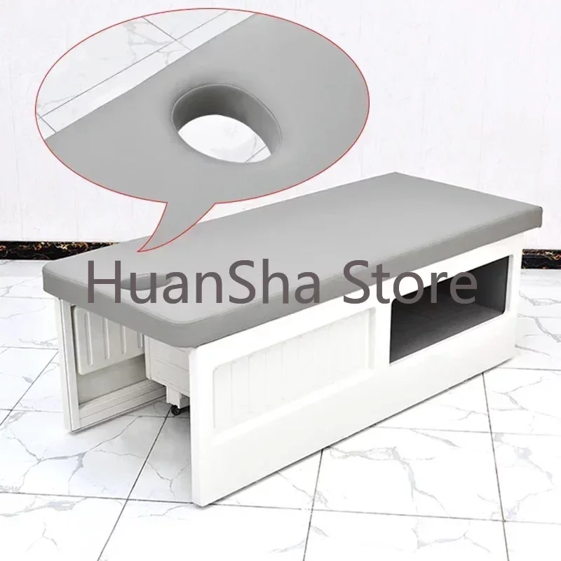 Luxury Beauty Shampoo Bed Hairdressing Treatment Head Spa Salon Chair Professional Therapy Lavacabezas Barber Furniture LJ50SC