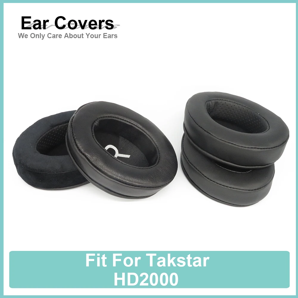 

Earpads For Takstar HD2000 Headphone Earcushions Protein Velour Sheepskin Pads Foam Ear Pads Black