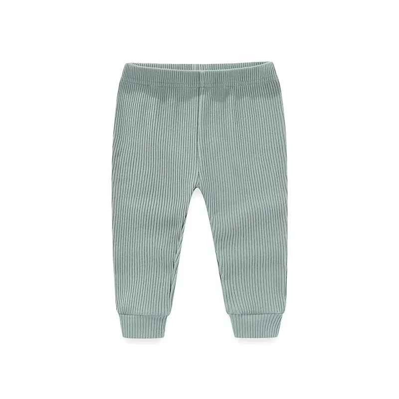 Unisex 1 Piece Solid Color Cotton Newborn Baby Boy Pant 0-24Months Autumn Baby Girl Pant Trousers Spring Legging 2