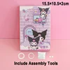 Sanrio Quite Book Kuromi Cinnamoroll Handmade Sticker Funny Montessori Educational Toddler Game For Kids Gift 6