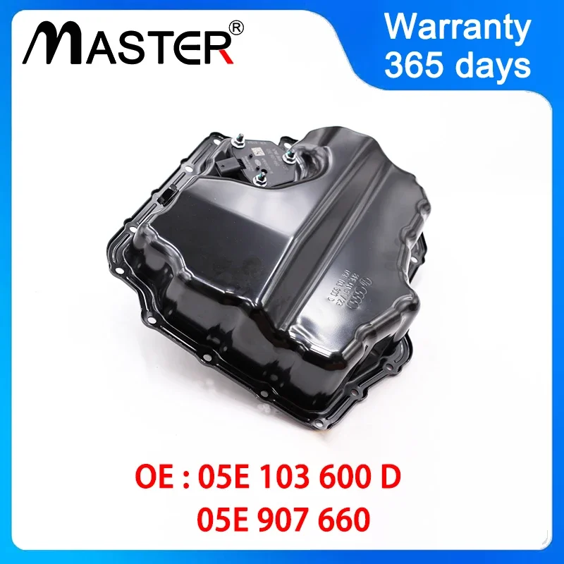 Crankcase oil pan with Sensor Assembly 05E103600D 05E907660 for VW Audi 05E 103 600 D 05E 907 660