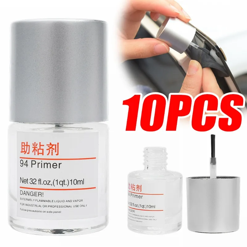 자동차 접착 촉진제, 투명 양면 접착 촉진제, 자동차 문짝 스타일링, 94 프라이머, 10ml 