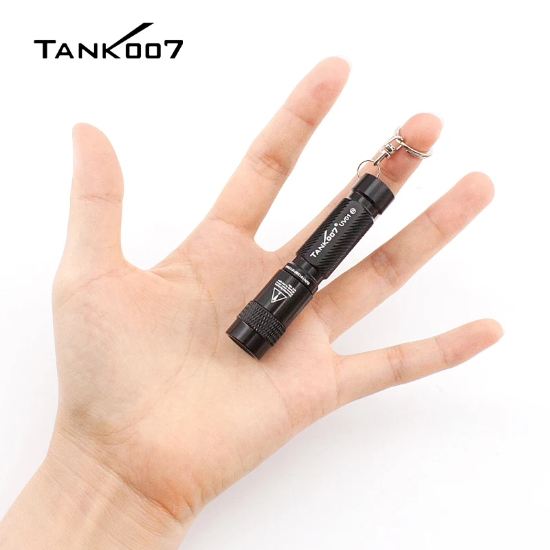 UV Curing Lamp TANK007 UV01 365nm 1W LED Portable Mini Keychain AAA Battery Waterproof Ultraviolet Lamp uv curing lamp