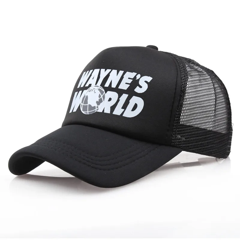 Baseball Caps Baseball Hat Trucker Hat Wayne&rsquo;s World Cap Baseball Cap Hip Hop Dad Cotton Hats Snapback Game WAYNE'S WORLD Accessories Outdoor