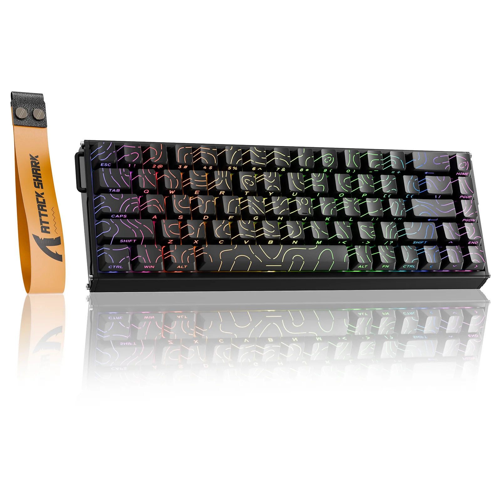 【新品】ATTACK SHARK X68MAX HE USB-C X68MAX HE Rapid Trigger Magnetic Keyboard | CNC Aluminum