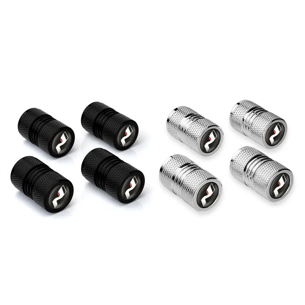 

Durable Tire Valve Covers Aluminum Alloy Tire Valve Covers Corrosion Protection for Safer Driving 4pcs Standard Wheel for Car