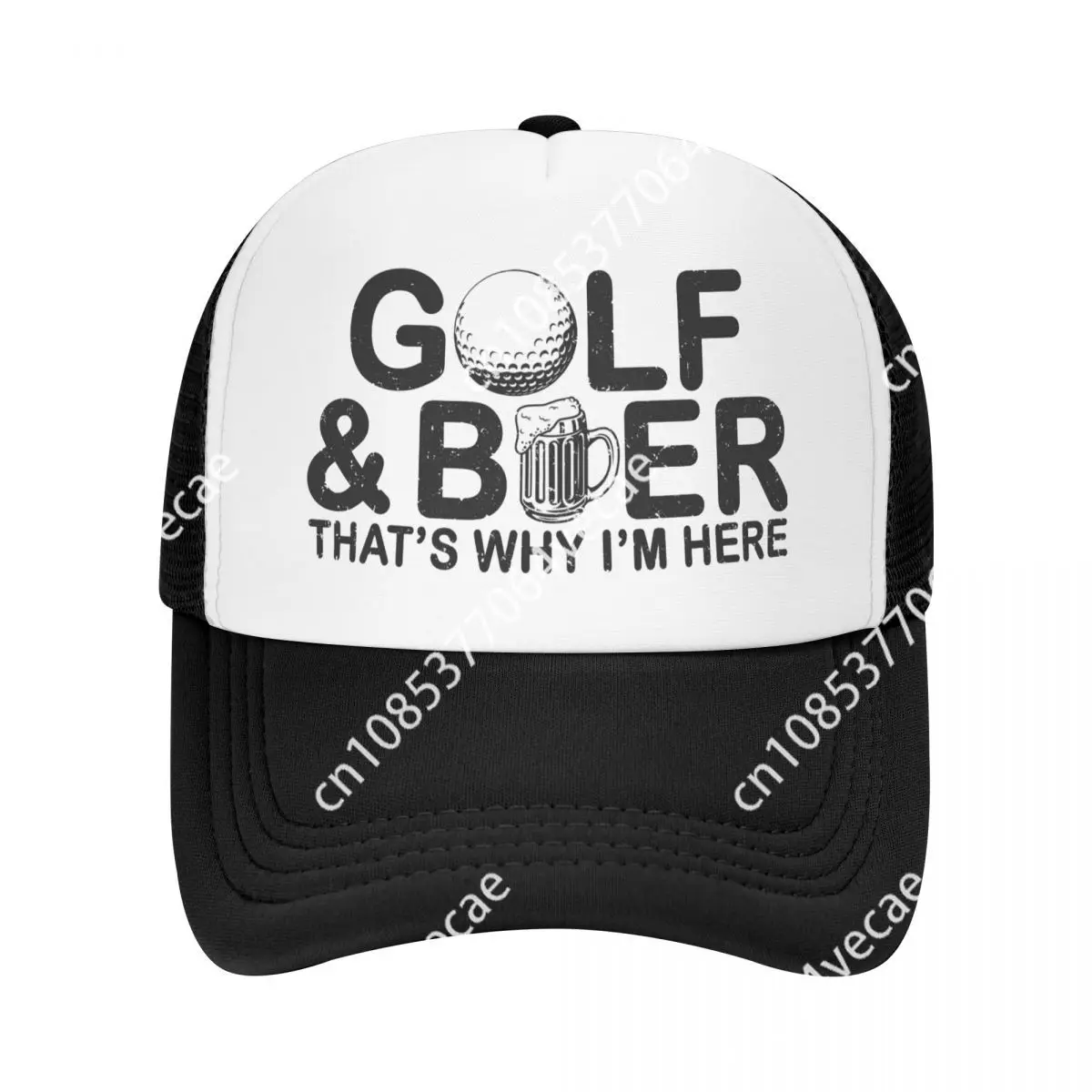 

Personalized Funny Golf And Beer Quotes Baseball Cap Men Women Adjustable Trucker Hat Sports Snapback Caps Summer Hats