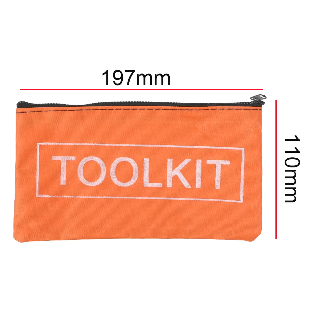 Multi-function Portable Bag Hardware Toolkits Small Tool Bag Waterproof Organizer High Quality Zipper Canvas Oxford Storage Bags 2