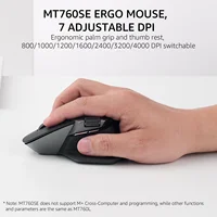 Rapoo 9560M Wireless Keyboard and Mouse Combo E9550L USB-C Rechargeable 110-Key Ultra-Thin Keyboard and MT760SE Wireless Mouse - Image 3