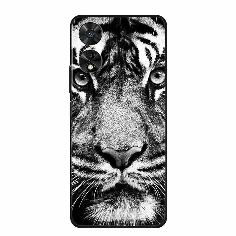 Wolf Lion Silicone Fashion Space TPU Phone Case with Enhanced Protection and Unique Print Design.