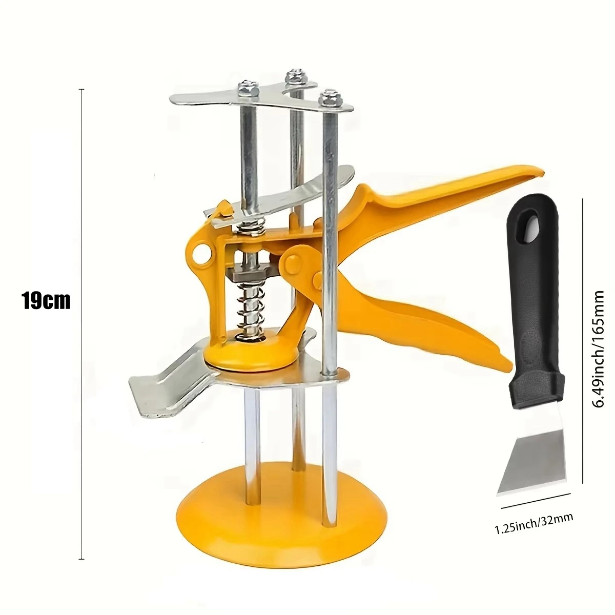 Drywall Lift Labor Saving Arm Lever Arm Lifter for Wall Tile Locator Grip Scraper Door Panel Lifting Cabinet Jack Board Lifter