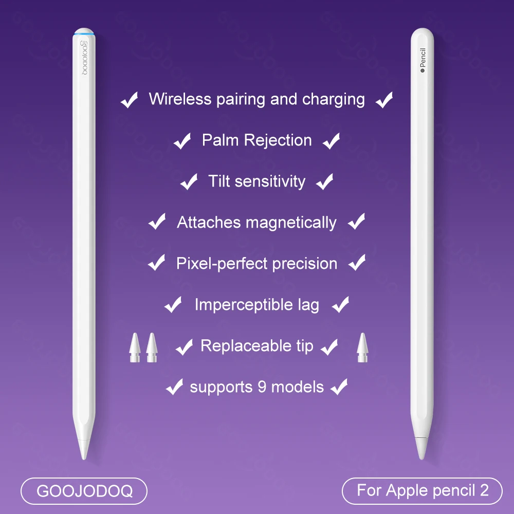 Goojodoq Apple Pencil 1 2 Universal Stylus Pen  Goojodoq Stylus Pencil  Ipad - Apple - Aliexpress