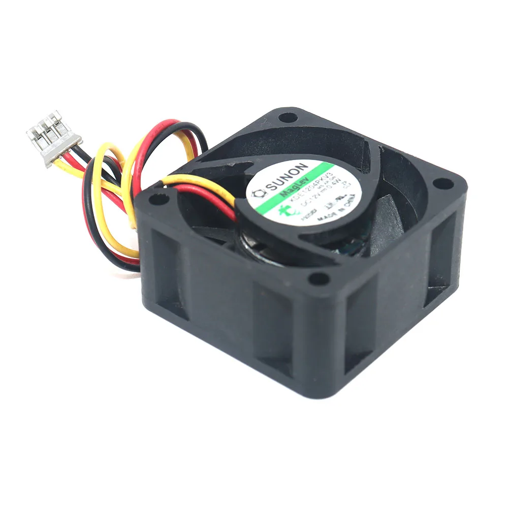 Sunon 선풍기 용 초저소음 자기 부상 선풍기, KDE1204PKV3, DC12V, 0.4W, 4cm, 40x40x20mm, 신제품