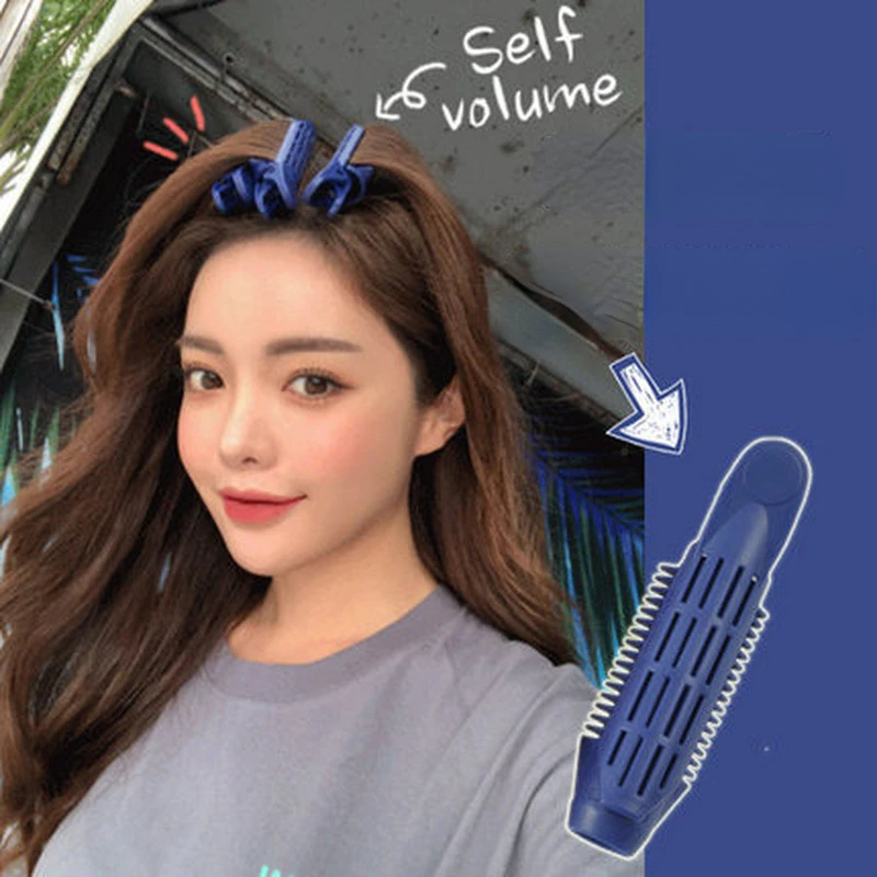 Korean Fluffy Hair Clips Curling Rollers Artifact Lazy Pad Hair Root