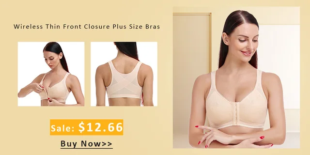 Big Size Bra For Women Wire Free Bralette White Comfortable