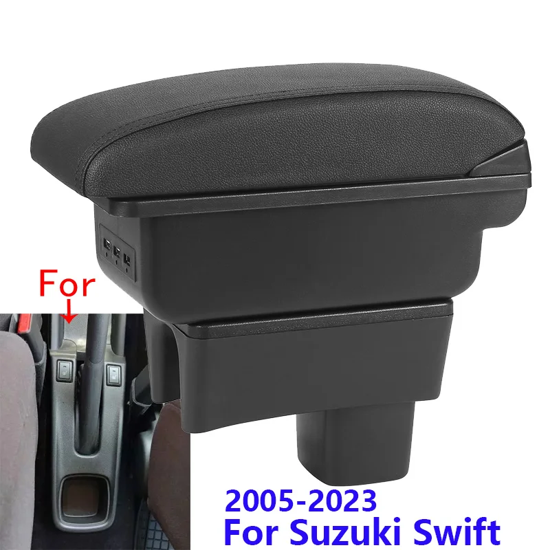 Scatola bracciolo Auto per Suzuki per Swift 2005-2021 Box Bracciolo Retrofit Parts Storage Box