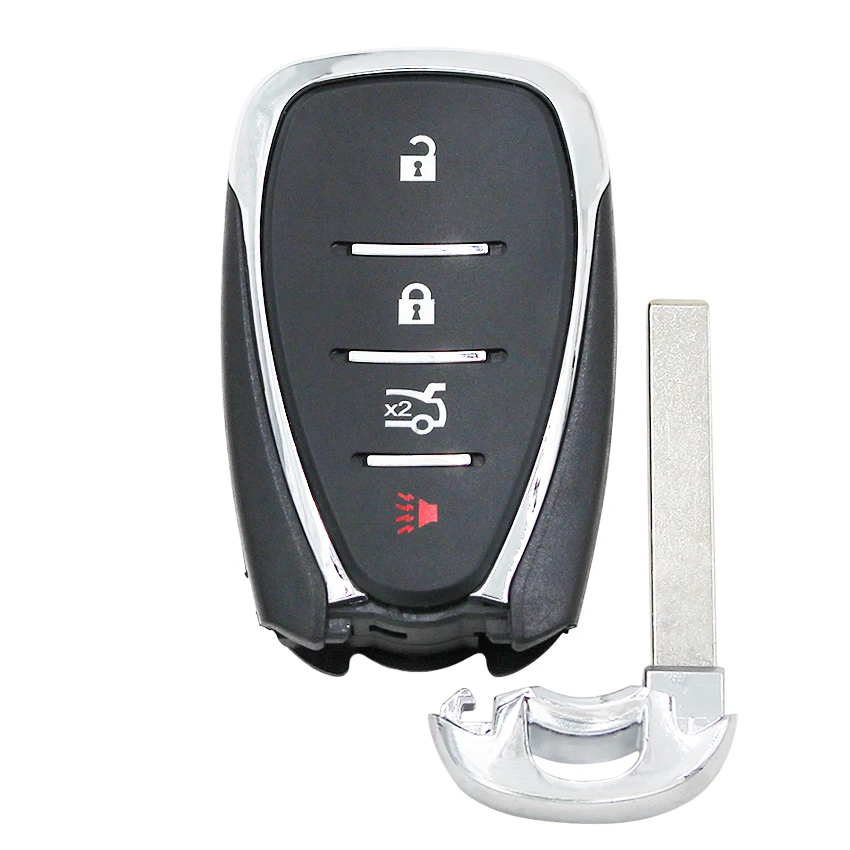Smart 4 5 Button Remote Key Fob 433MHz with ID46 Chip For Chevrolet Camaro Equinox Cruze Malibu Spark HYQ4EA with Emergency Key car remote key car key