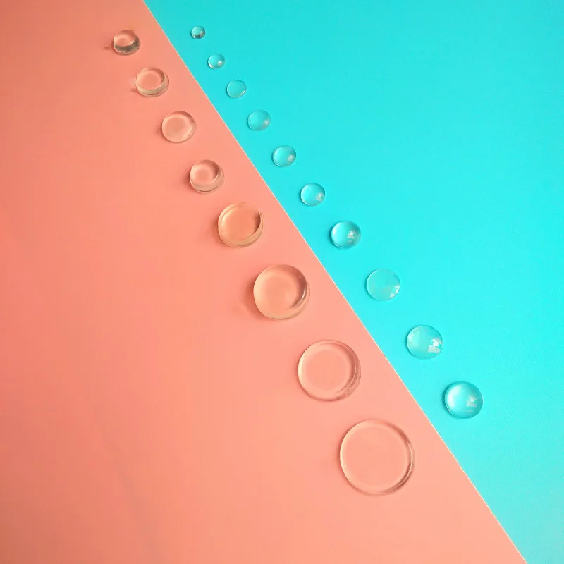 9-20mm Self Adhesive Silicone Rubber Feet Pads Kitchen Cabinet Door Bumpers Damper Buffer Cushion Dock Furniture Hardware Pad
