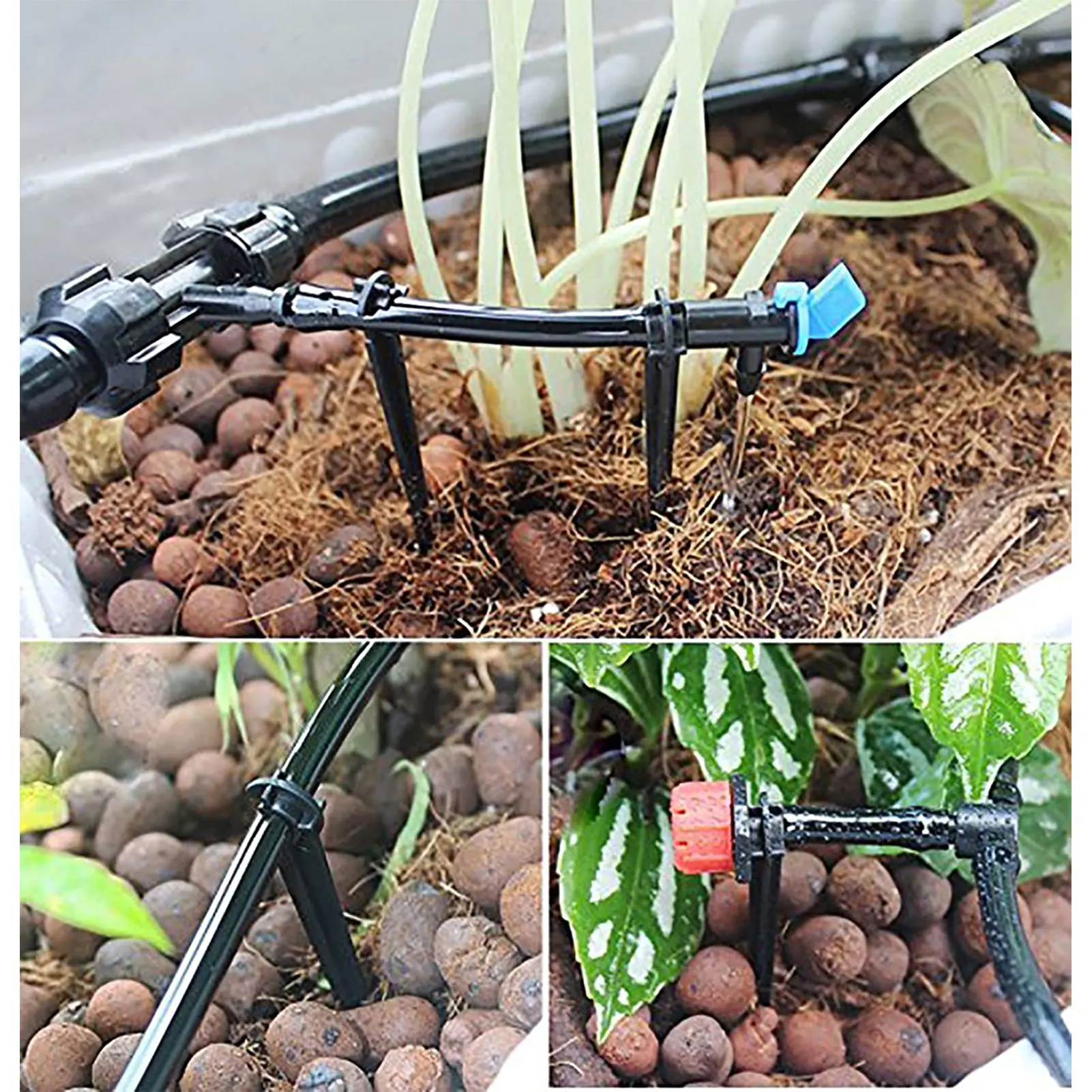 Drip Tubing Hold Fixing Stakes Drip Irrigation Hoses Lifting Tool for Irrigation 4/7mm Pipes