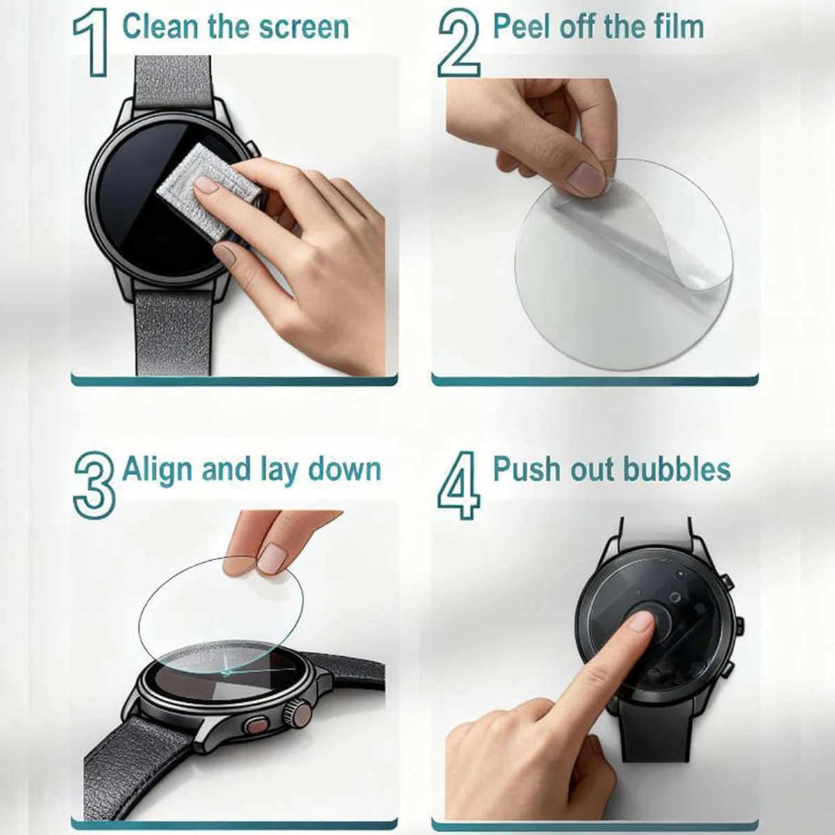 Durable Soft Hydrogel Film TPU Anti-Scratch Screen Protector