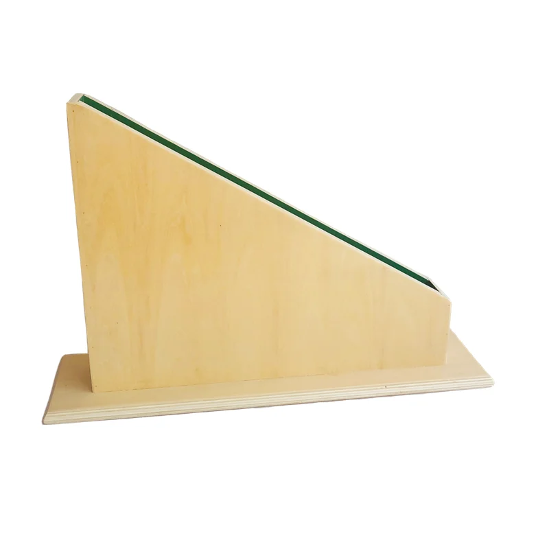 モンテッソーリ木製スタンド 長い赤い棒/数字バー用 就学前教育機器