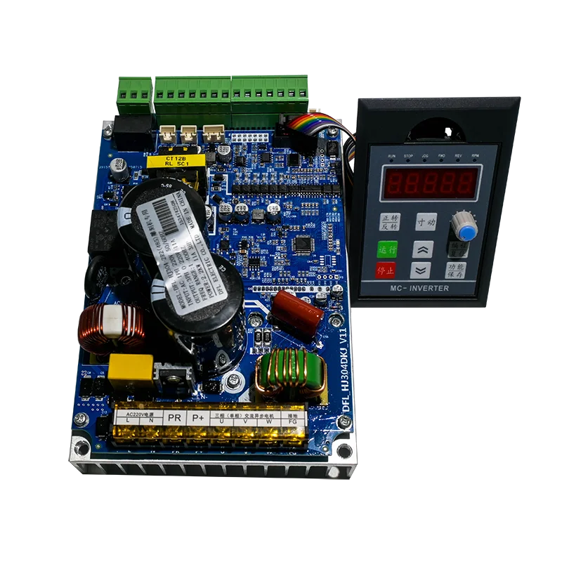 Convertitore di frequenza Ingresso monofase 220 V Scheda di controllo VFD inverter uscita trifase 220 V - immagine 6