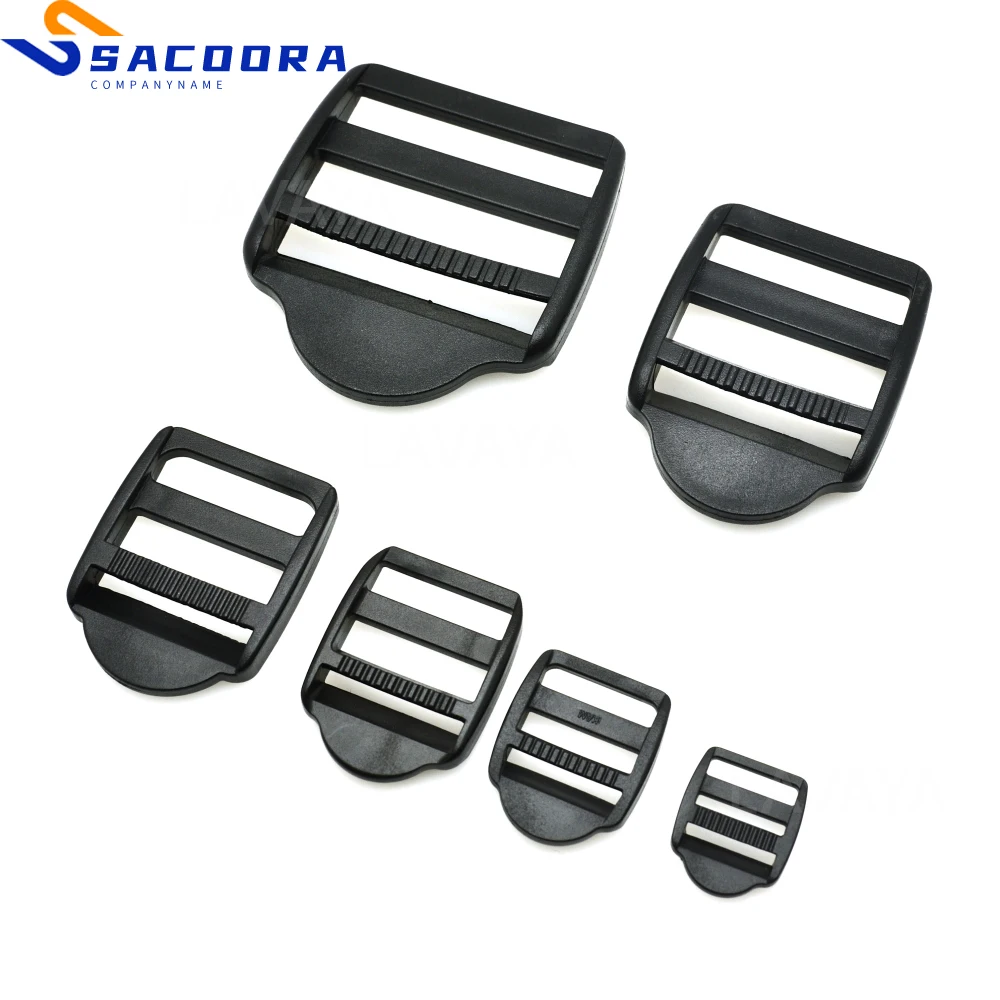 1pcsLadderLockSliderPlasticBucklesBeltbuckleBackpackStraps