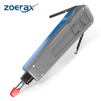 ZoeRax 110 타입 펀치 다운 도구, 다기능 네트워크 케이블 도구, 2 블레이드 전화 임팩트 터미널 삽입 도구