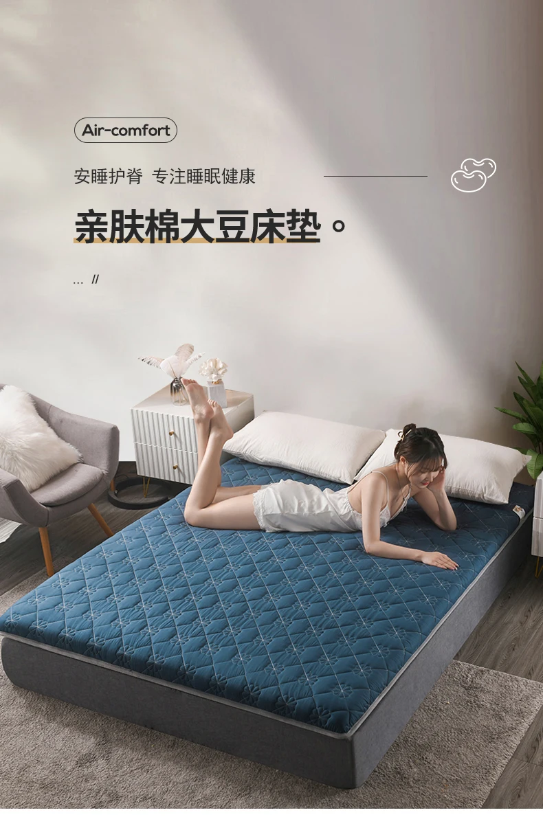 Description Picture 2 of itemDropshipping Customizable Size Mattress Soft Mattress Home Tatami Mat Was The Floor Mat Student ZHA15-9599