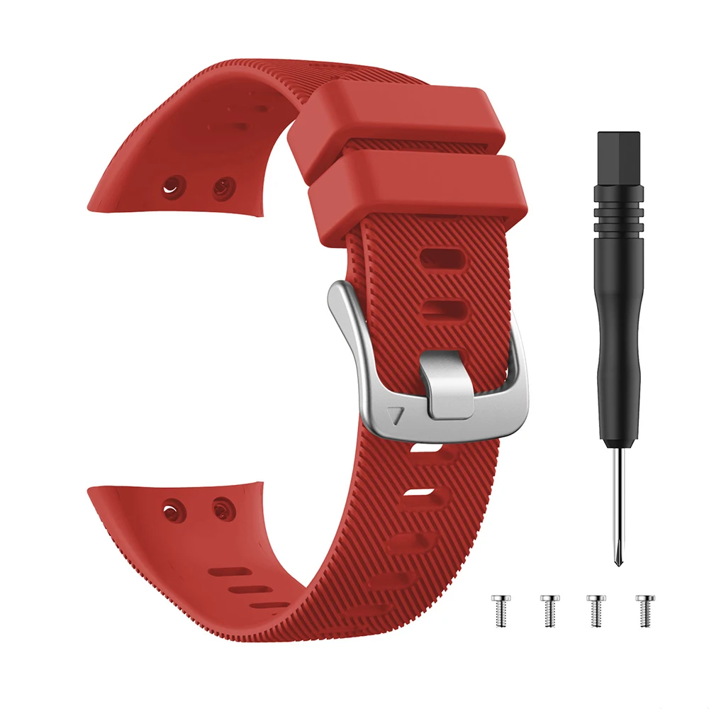 Silicone Smartwatch Replacement Strap – Vibrant and Durable Design