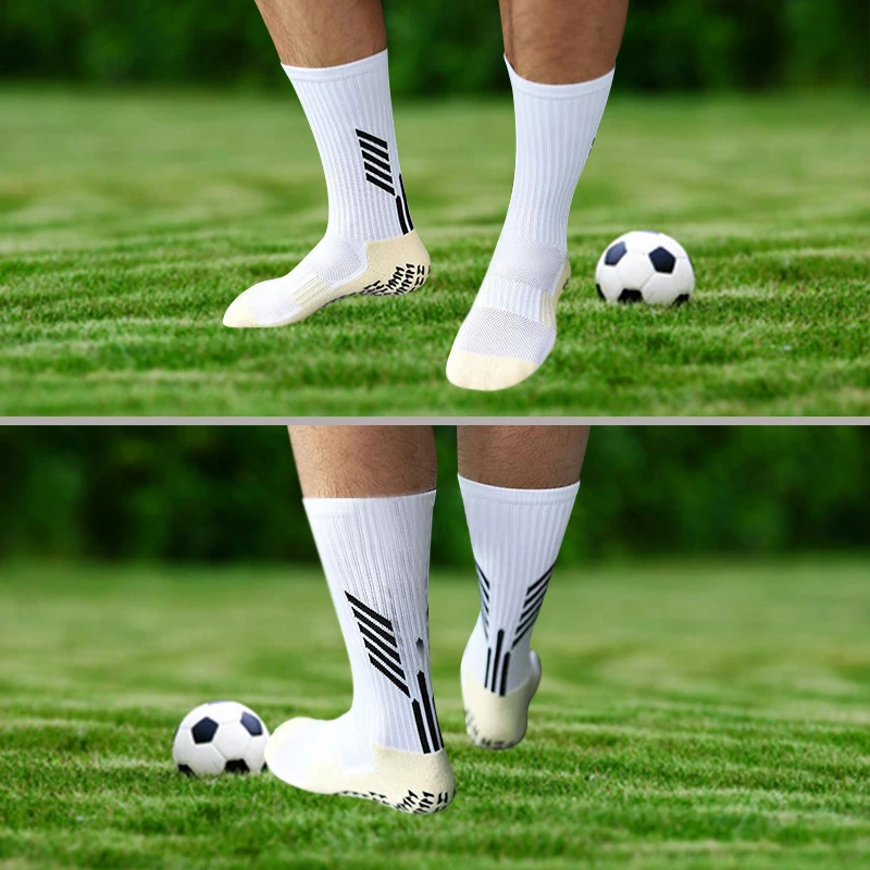 Soccer Socks Adults Anti Socks Slip Soccer Kids High Quality Athletic Sports Grip Sock Non Slip Football Basketball Hockey Socks Unisex