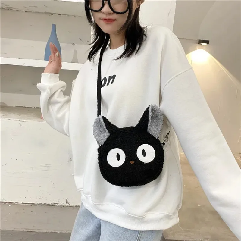 

Lamb's wool small bag winter new tide plush shoulder bag cartoon cute girl crossbody bag