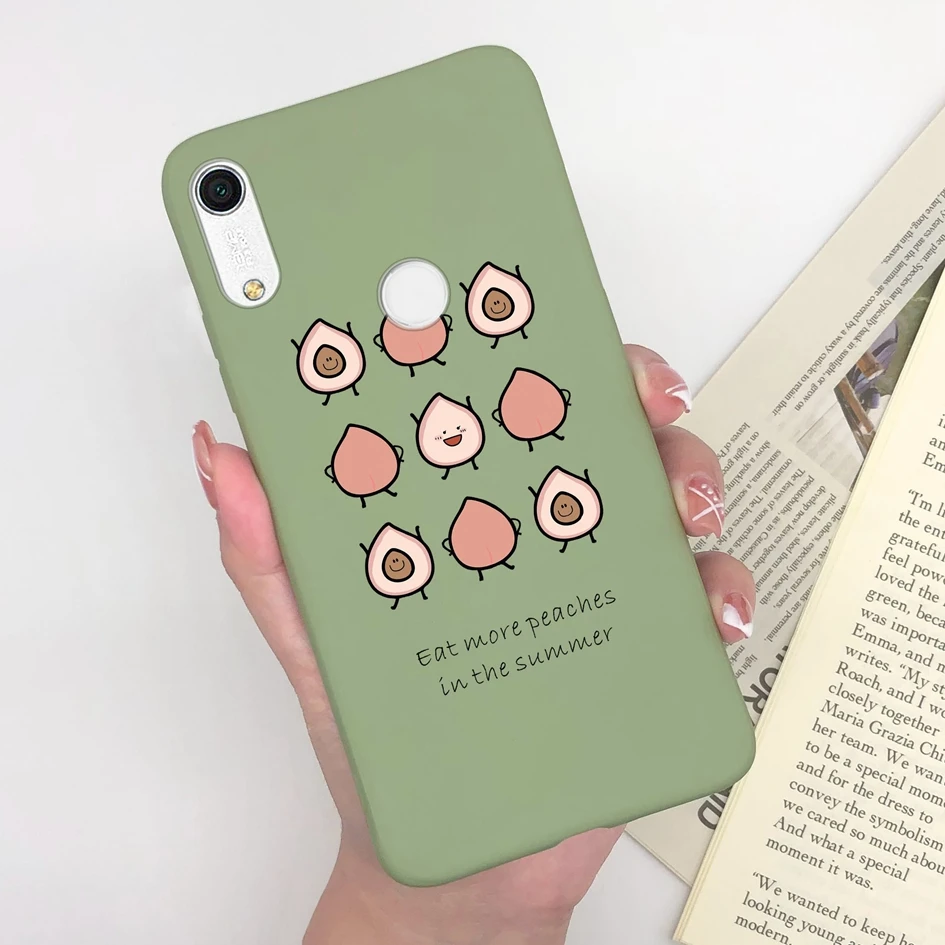 Fashion Heart Avocado Matte Silicone Soft TPU Phone Case Cover