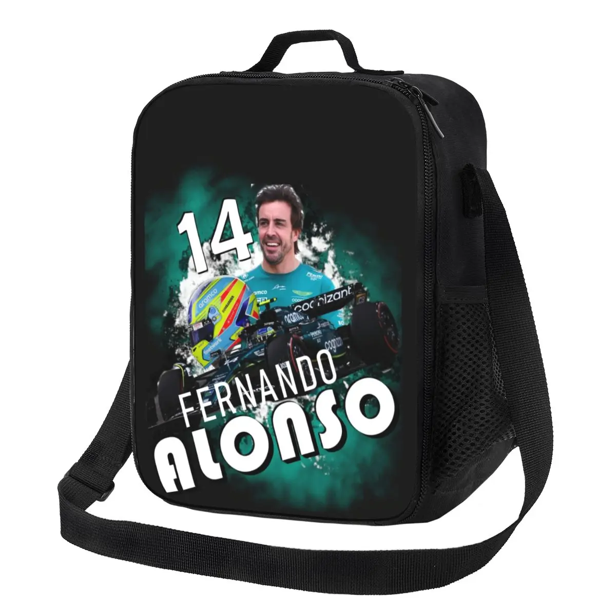 

Изготовленная на заказ сумка для обеда с двигателем Alonso, Женский термоохладитель, изолированные ланч-боксы для детей, школьников