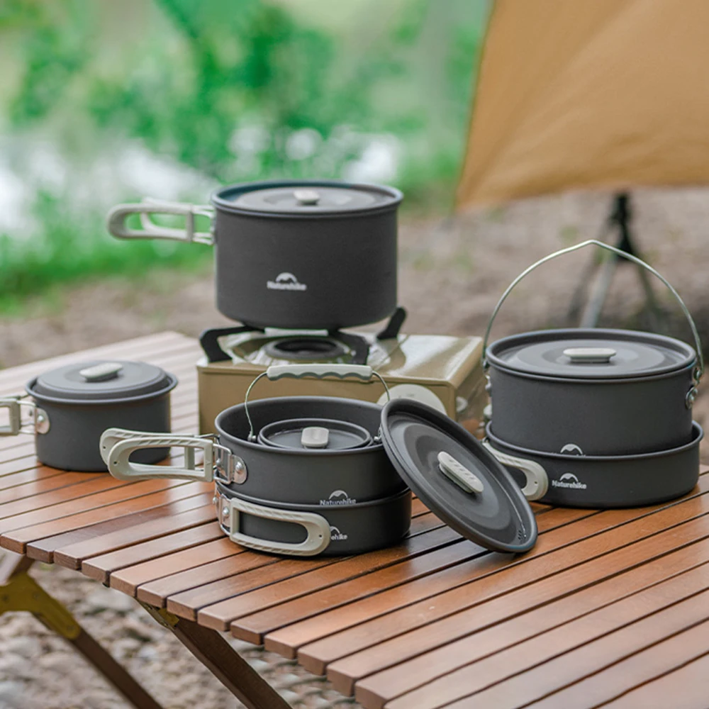 Naturehike Outdoor Pot Set,Camping Cooking Equipment