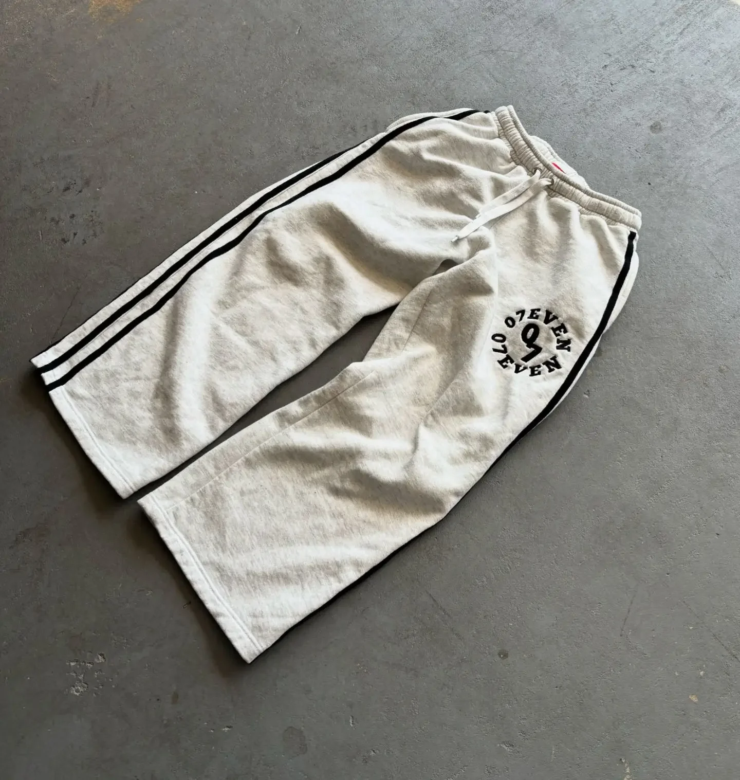 Street Zipper Hooded Sweatpants Suit Y2K Mens and Womens Two Piece American Hip Hop Embroidered Striped Casual Pants Sports Suit 3