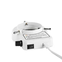LED Ring Light Illuminator Adjustable Lamp Industry For Binocular Trinocular Microscope  Stereo Industrial Lens Camera Magnifier 4