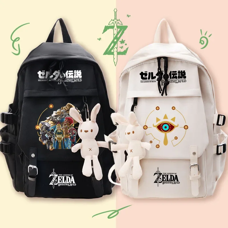 The Legend Of Zelda Cosplay Studenti Borsa Da Scuola Zaino Gioco Cartoon Bookbag Zaino Da Viaggio Per Laptop Outdoor Ragazzi Ragazze Regali